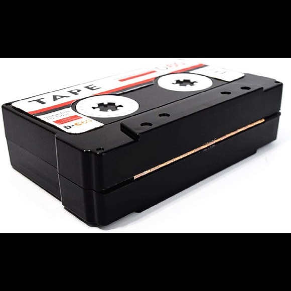 Cassie, Vintage Cassette Tape Clutch, Shoulder Bag - Picture 5 of 8